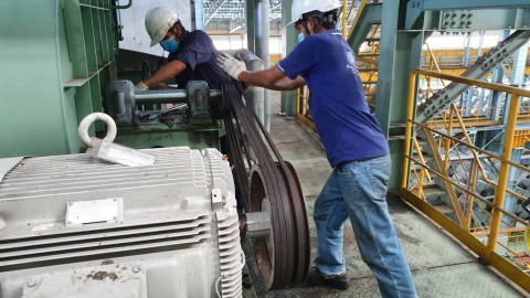 ตรวจสอบการใช้งานมอเตอร์หลังงานซ่อม