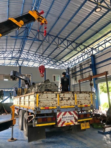 บริการขนส่งมอเตอร์ถึงหน้างาน